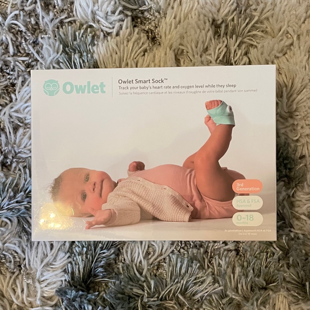 Owlet Generation 3 Smart Sock